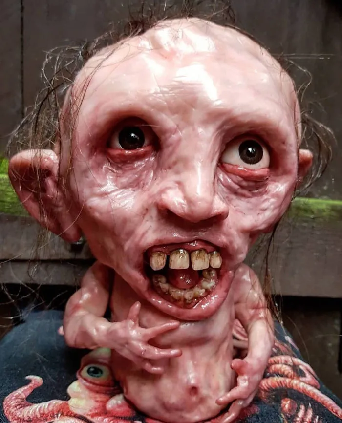 I Create Gross And Creepy Sculptures From Polymer Clay (Warning: This Content May Disturb You)