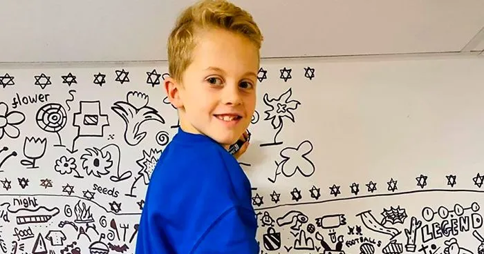 Remember The 9-Year-Old Kid Who Kept Getting In Trouble For Doodling In Class? He Just Finished His Work For Another Client