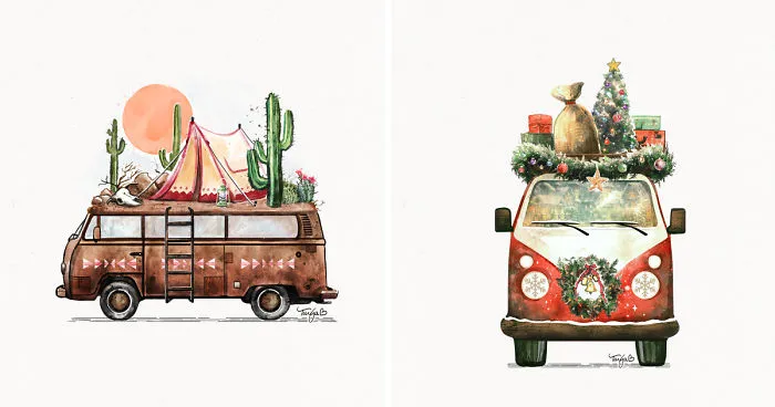 I Paint Adventure Vans And Nomadic Homes