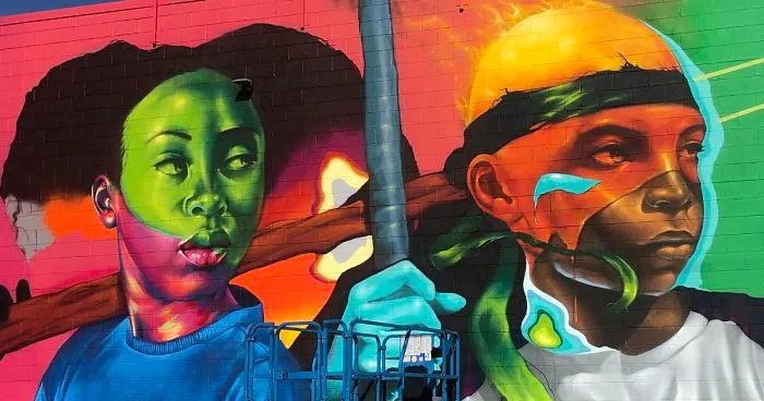 Mural Reveal That Put A Smile On Her Face