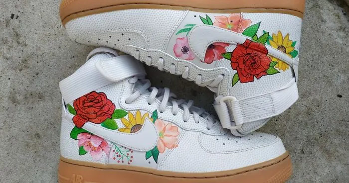 Shoes Meet My Hand-Painted Art, Here's The Result