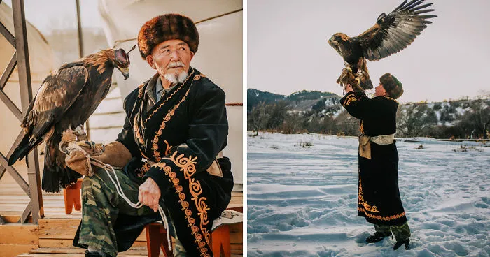 I Captured The Unusual Bond Of The Kazakh Eagle Hunter With His Golden Eagle