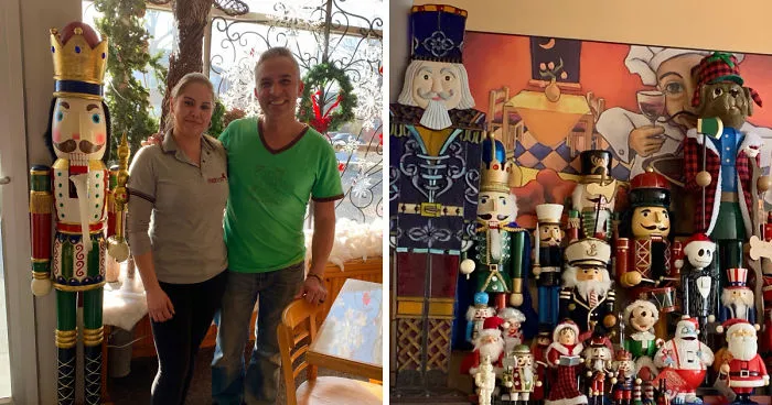 We're Nutty For Nutcrackers: New Jersey Cafe's Huge Collection