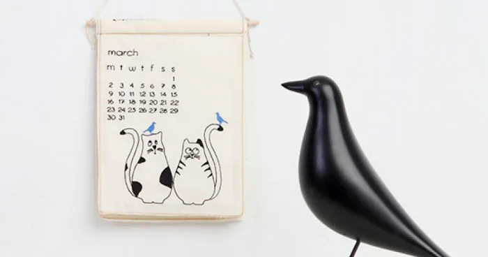 I Embroider The Days Of These Calendars To Warm Your Soul
