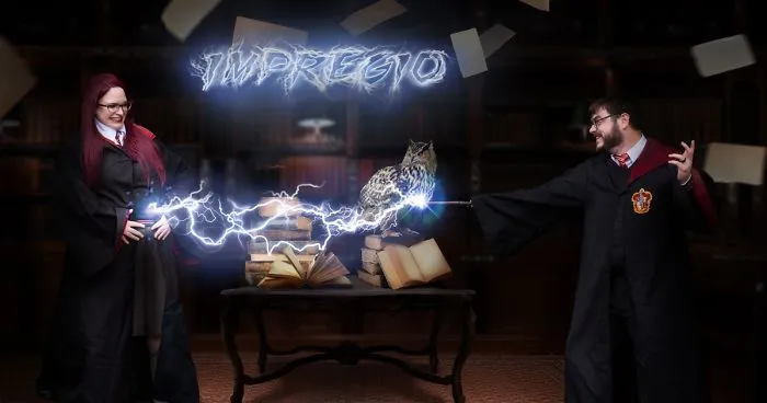 Our Epic Harry Potter Pregnancy Announcement
