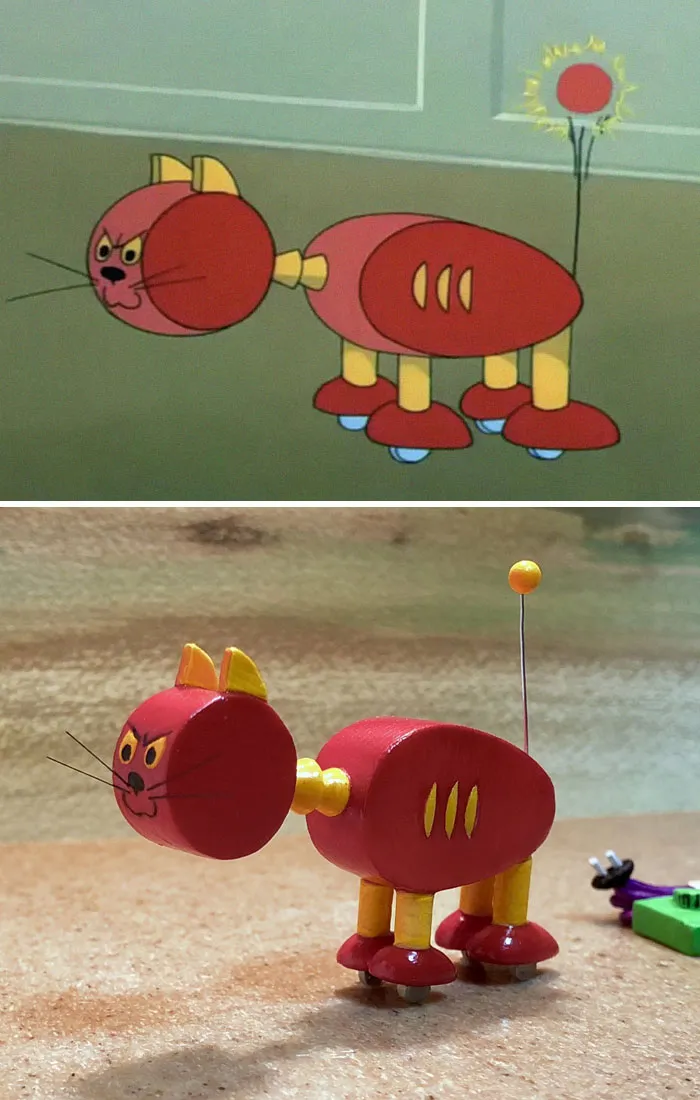 Este artista japonés convierte los momentos más desafortunados de Tom y Jerry en esculturas, y el resultado es muy gracioso