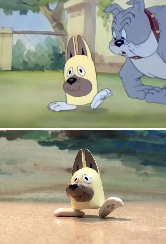 Este artista japonés convierte los momentos más desafortunados de Tom y Jerry en esculturas, y el resultado es muy gracioso
