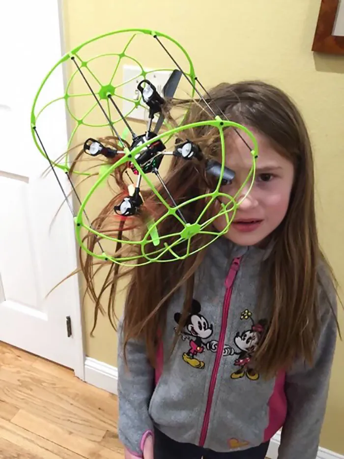 My Cousin Got A Drone For Christmas