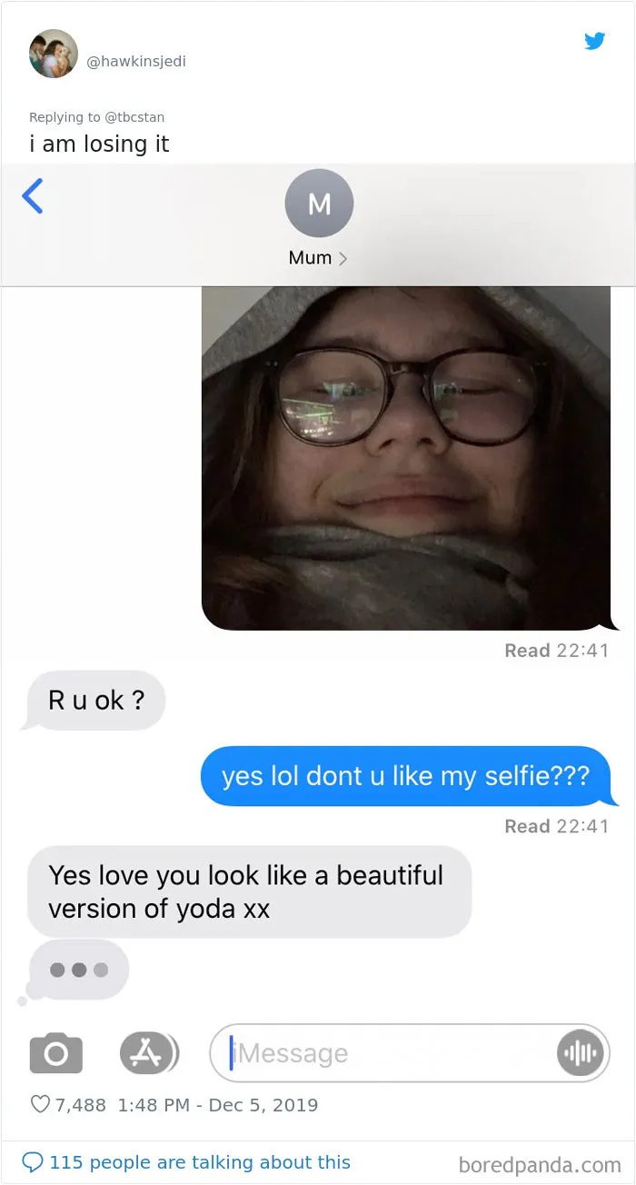 Girl Asks People To Send Their Selfies To Their Moms Without Any Context, 30 Share The Responses They Got