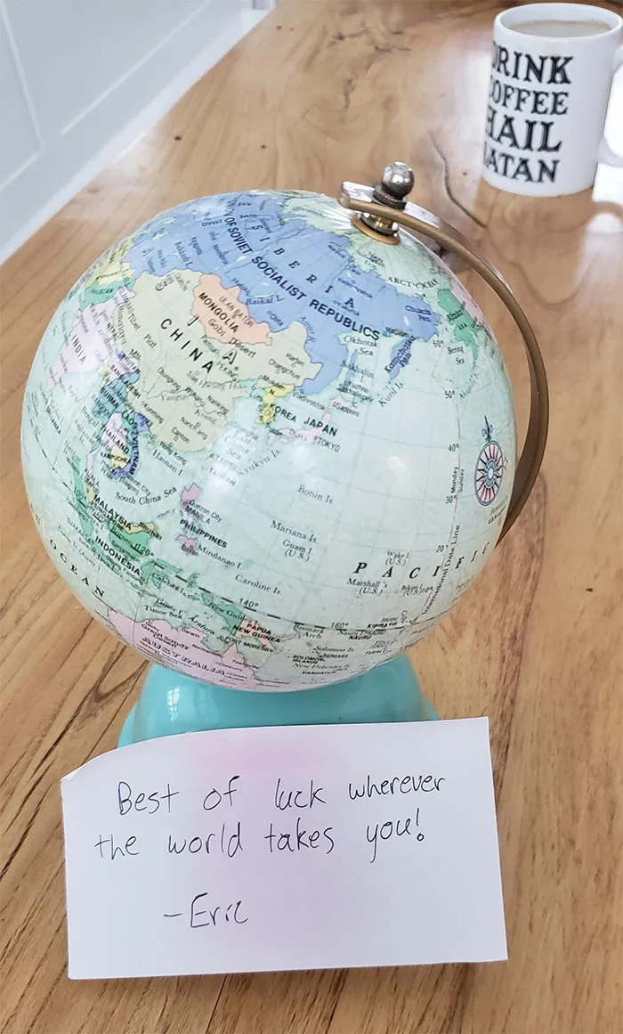 My Coworker Is A Flat Earther And It's His Last Day