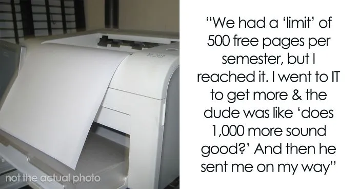 Students Print Blank Paper As A Workaround For A Ridiculous Uni Policy, The Internet Begins Sharing Their Own Workarounds