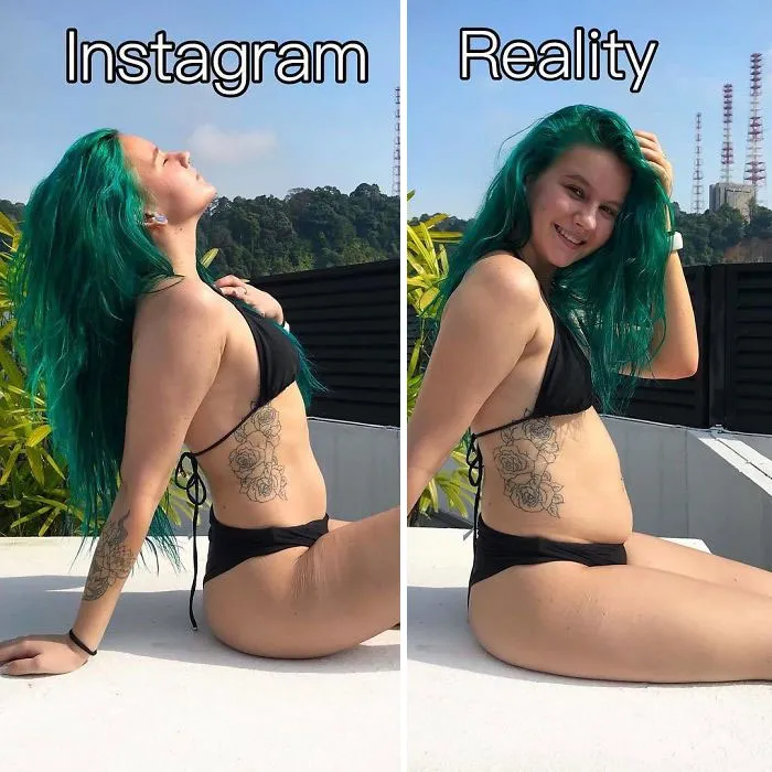 Health Blogger Reveals The Reality Behind Instagram Pics (30 New Pics)