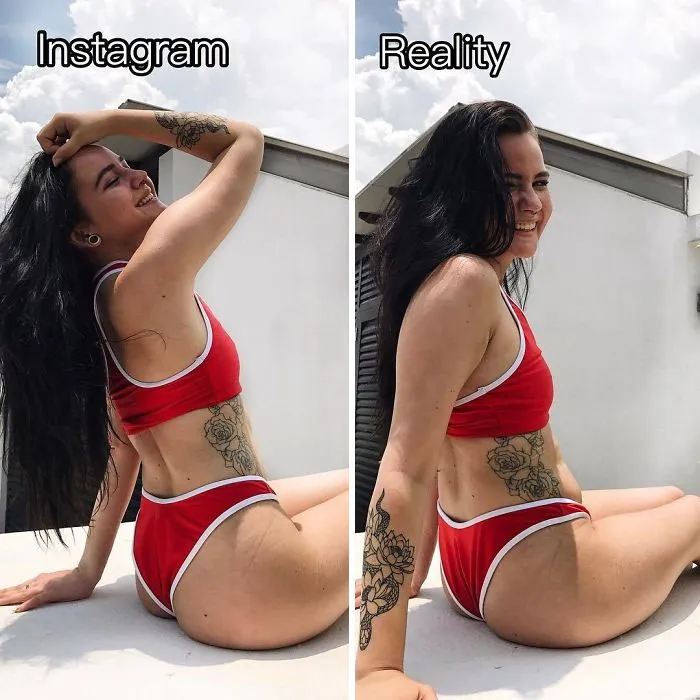Health Blogger Reveals The Reality Behind Instagram Pics (30 New Pics)