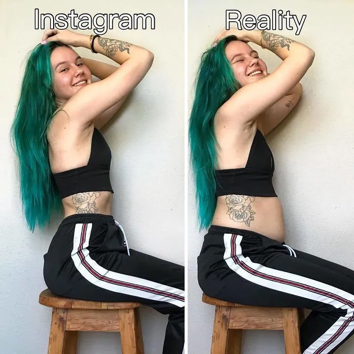 Health Blogger Reveals The Reality Behind Instagram Pics (30 New Pics)