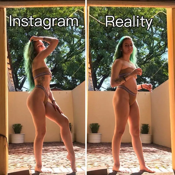 Health Blogger Reveals The Reality Behind Instagram Pics (30 New Pics)