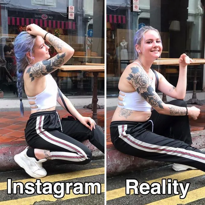 Health Blogger Reveals The Reality Behind Instagram Pics (30 New Pics)