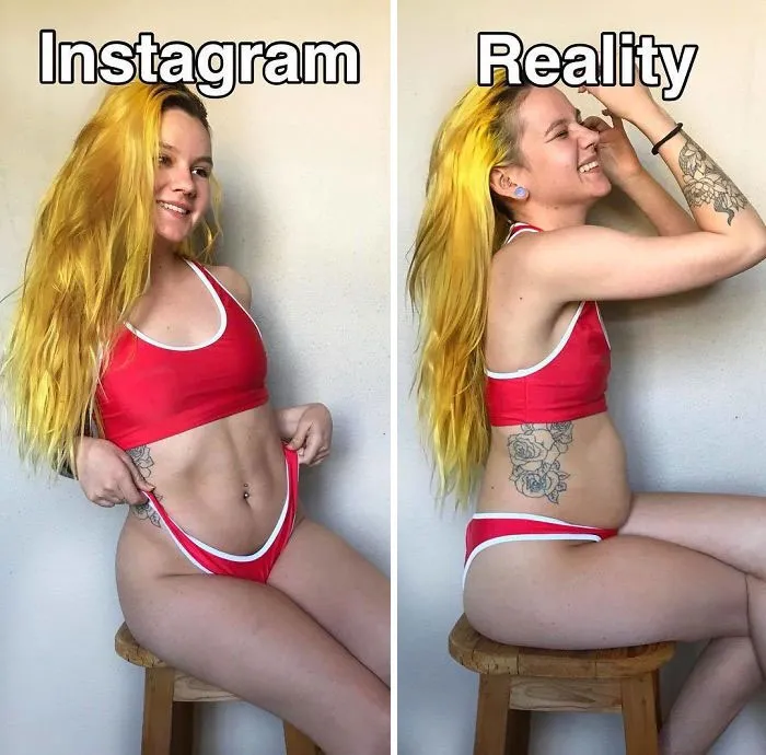 Health Blogger Reveals The Reality Behind Instagram Pics (30 New Pics)