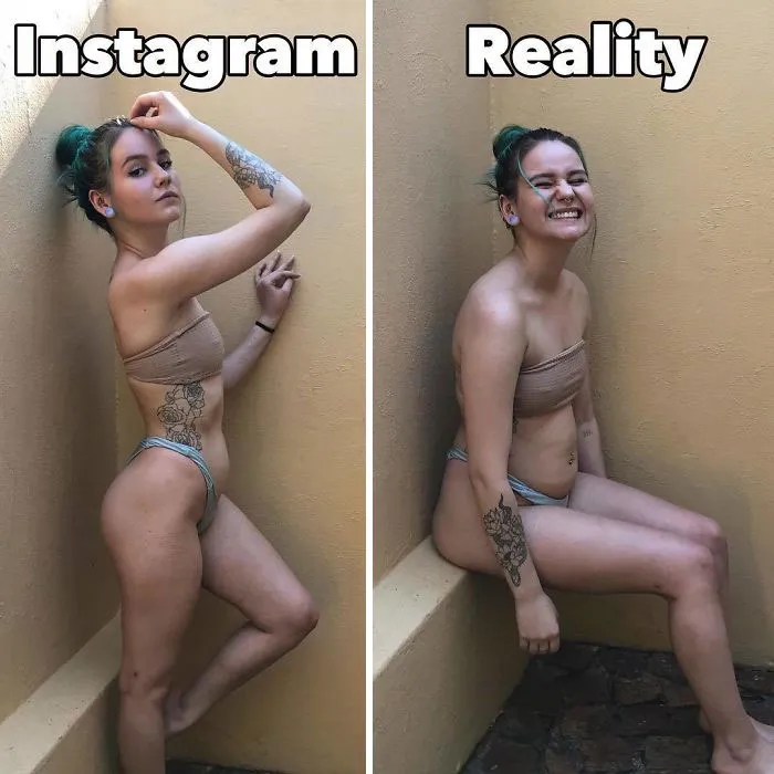 Health Blogger Reveals The Reality Behind Instagram Pics (30 New Pics)