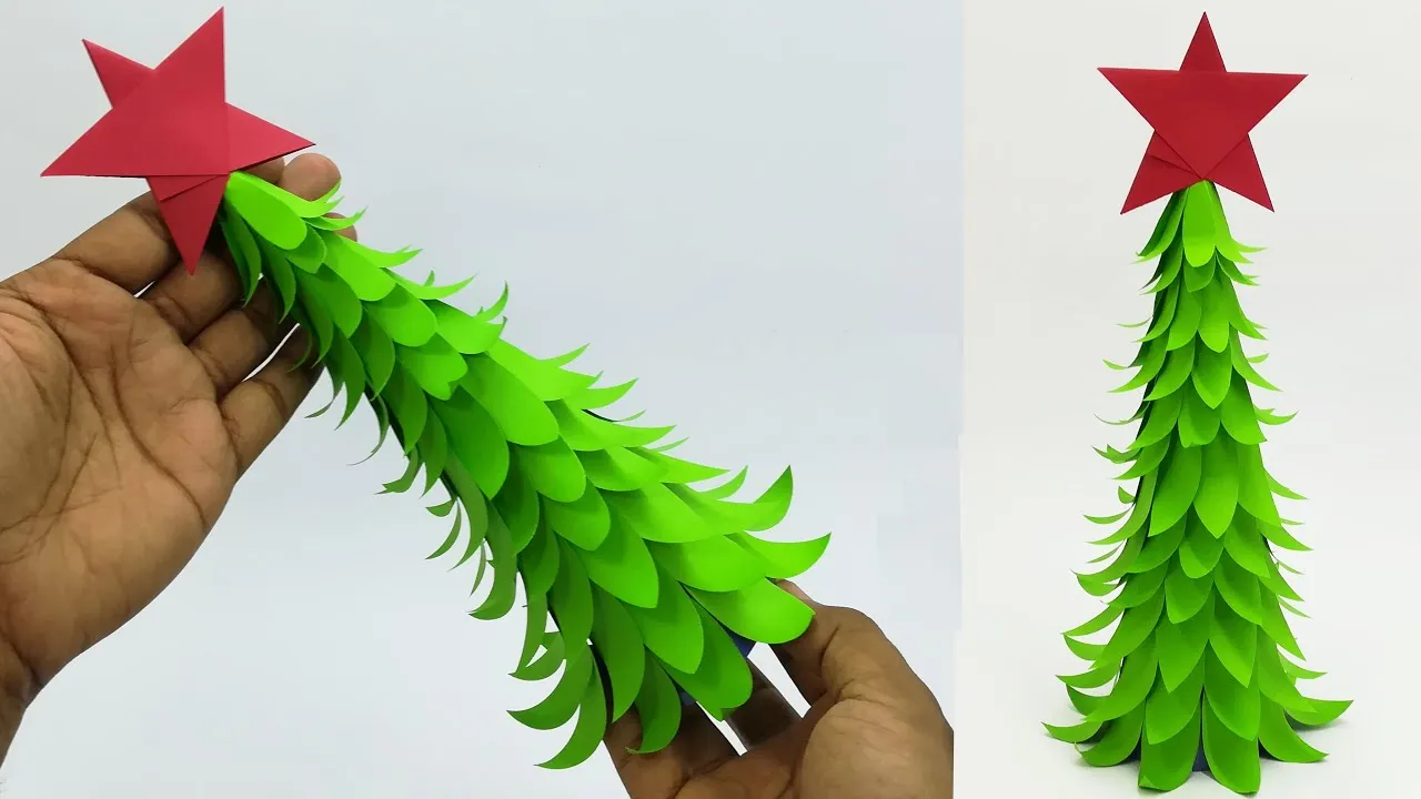 DIY Paper Christmas Tree