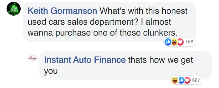 Old Car Dealership Posts Funny Black Friday Ad, Goes Viral For Their Hilarious Responds To Customers