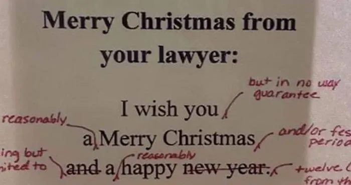 Here's How Lawyers Wish Merry Christmas To Their Clients, And It's Hilarious
