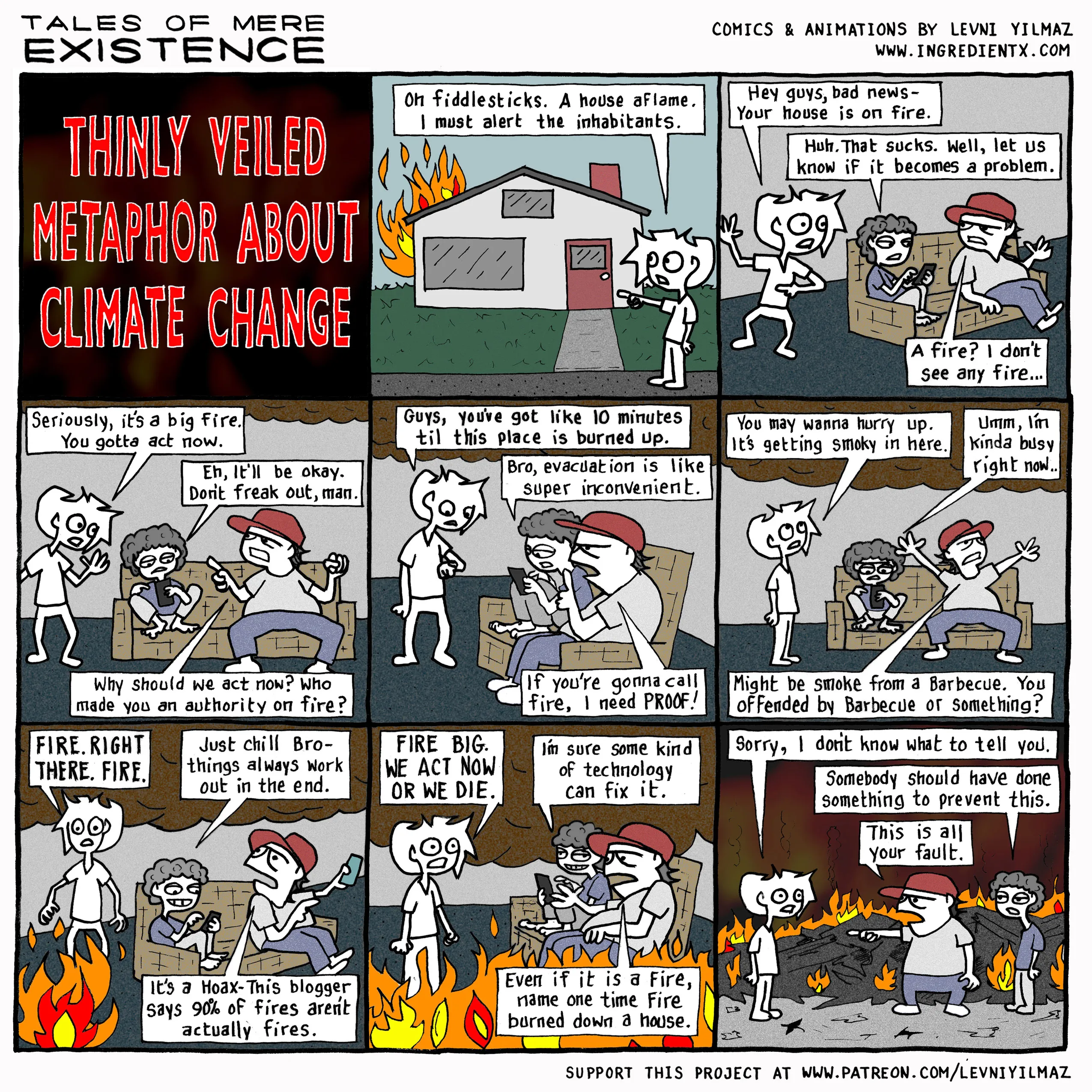 What It Feels Like To Argue With Climate Deniers