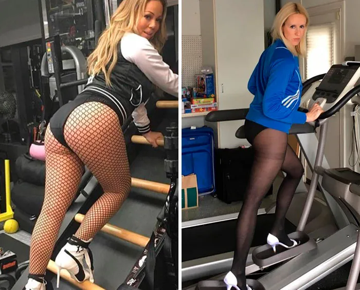 Mom Of 5 Mocks Celebrity Parents By Hilariously Recreating Their Photos (120 Pics)