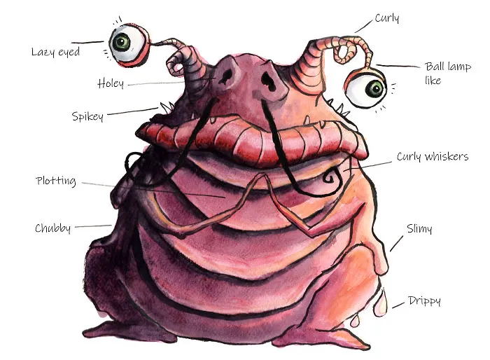 I Paint Monsters Based On Random Adjective Suggestions (20 Pics)