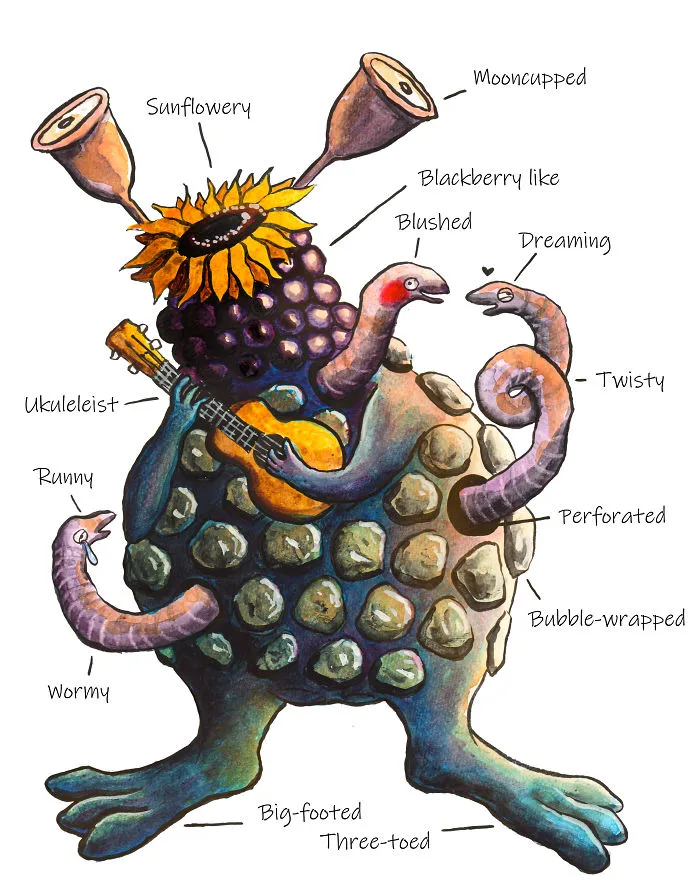 I Paint Monsters Based On Random Adjective Suggestions (20 Pics)
