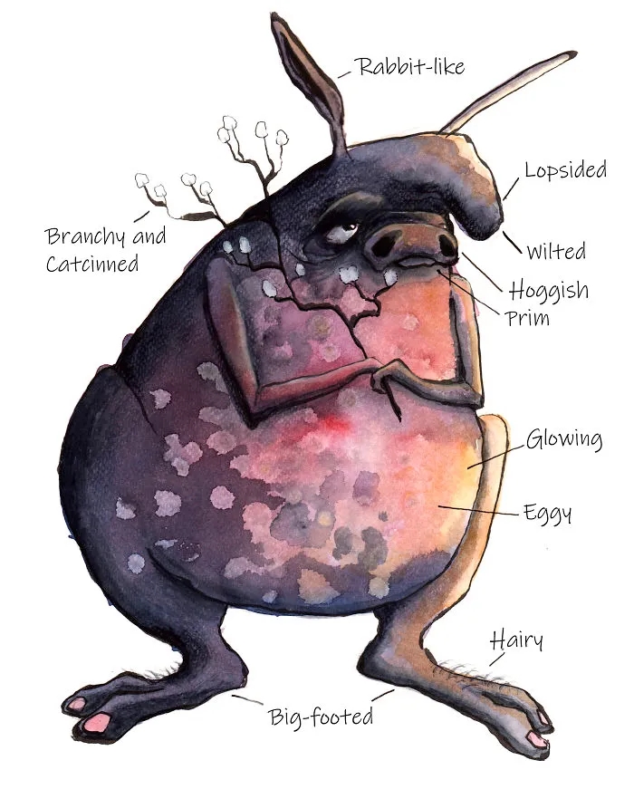 I Paint Monsters Based On Random Adjective Suggestions (20 Pics)