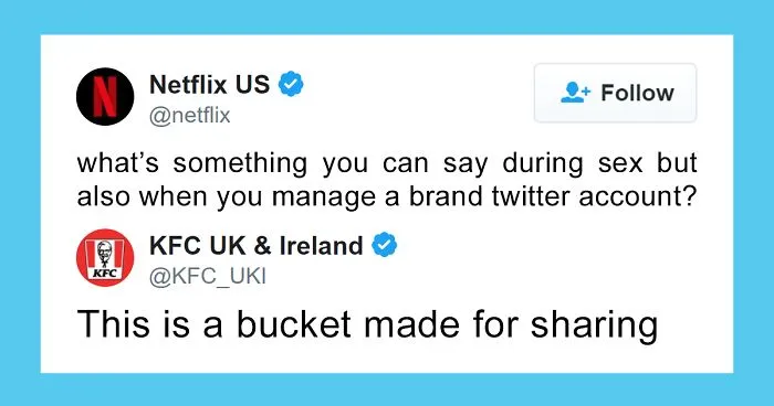 Netflix Asks Brands For X-Rated Jokes On Twitter, And The Replies Are Hilarious (65 Tweets)