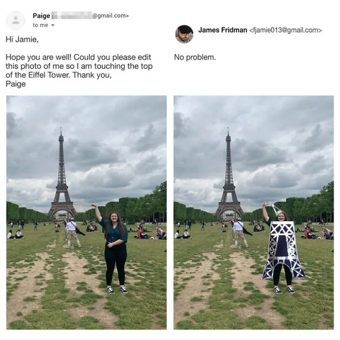 Photoshop Troll Who Takes Photo Requests Too Literally Strikes Again, And The Result Is Hilarious (31 Pics)