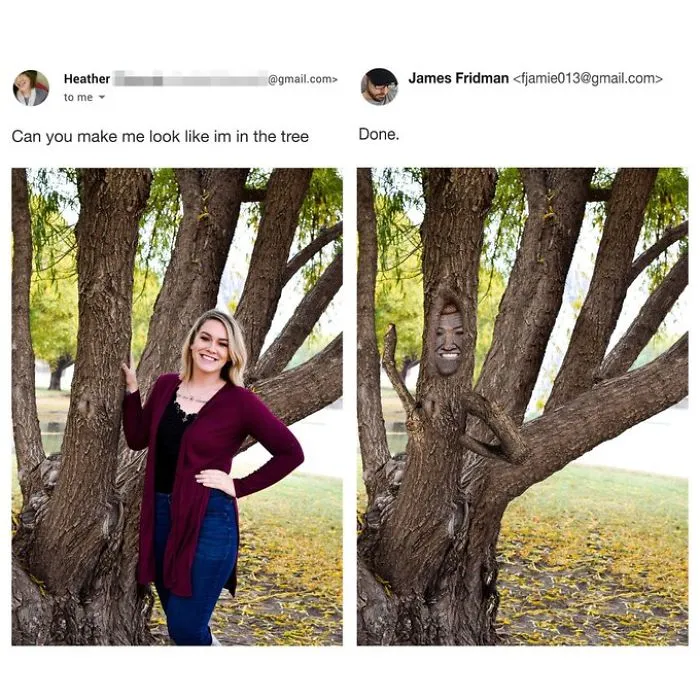 Photoshop Troll Who Takes Photo Requests Too Literally Strikes Again, And The Result Is Hilarious (31 Pics)