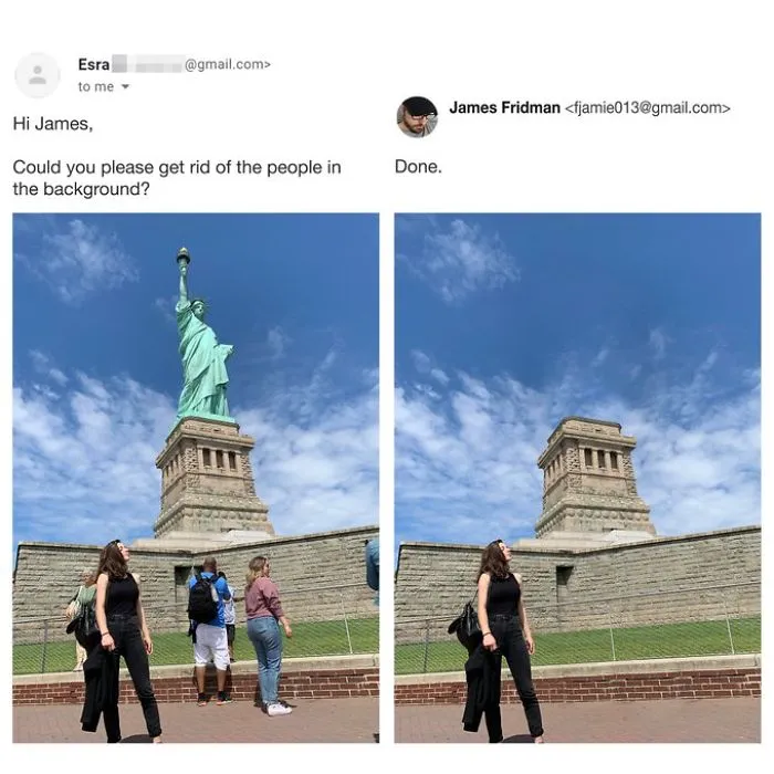 Photoshop Troll Who Takes Photo Requests Too Literally Strikes Again, And The Result Is Hilarious (31 Pics)