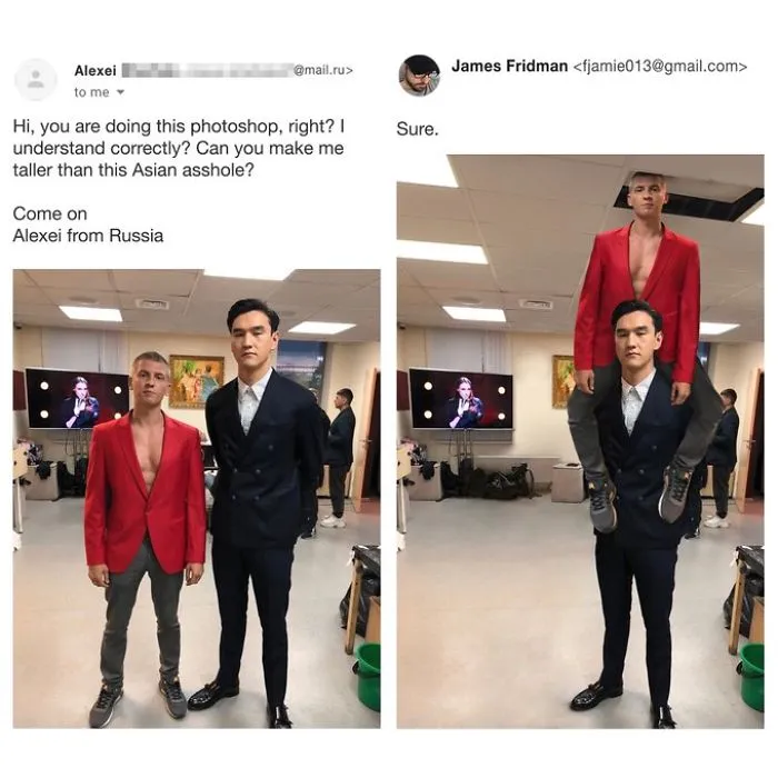 Photoshop Troll Who Takes Photo Requests Too Literally Strikes Again, And The Result Is Hilarious (31 Pics)