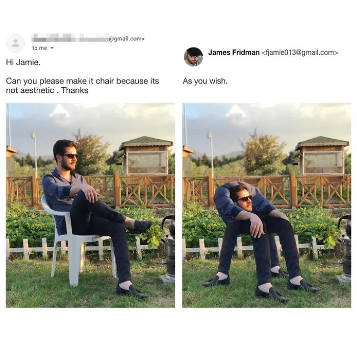 Photoshop Troll Who Takes Photo Requests Too Literally Strikes Again, And The Result Is Hilarious (31 Pics)