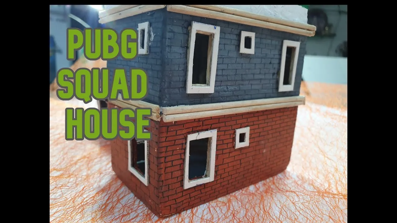 I Made This Cardboard Pubg Game House