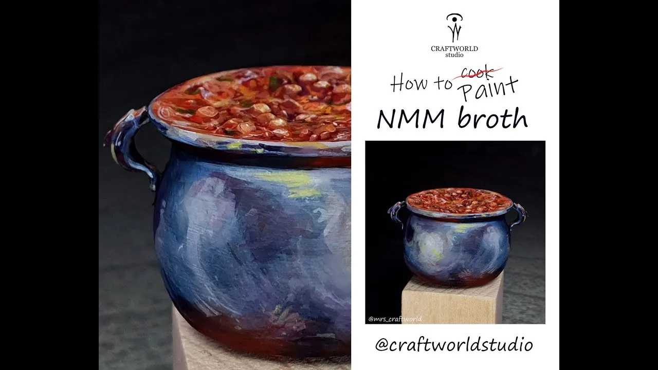 Miniature Art - Painting ("Nmm Broth") - Craftworld Studio