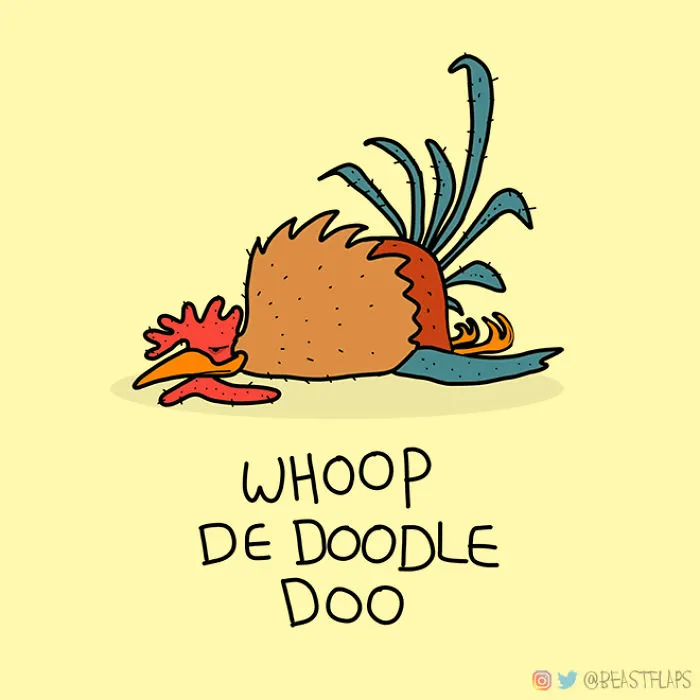 17 Pics Of Funny Grumpy Animals That I Will Continue To Draw Each Day Throughout 2020