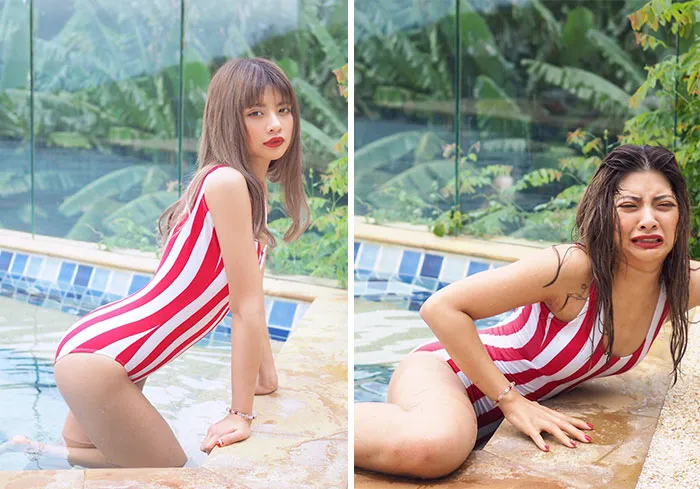Thai Woman Creates Hilarious Instagram Vs. Reality Collages And Here's 30 Of The Best Ones