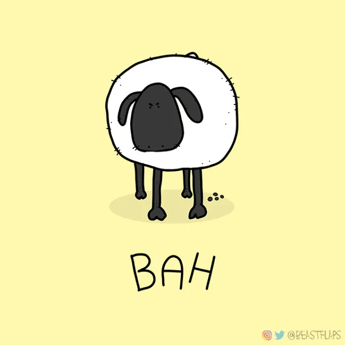 17 Pics Of Funny Grumpy Animals That I Will Continue To Draw Each Day Throughout 2020