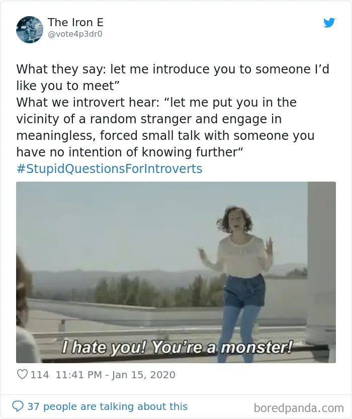 Someone Asks Introverts To Share What Questions Annoy Them The Most, They Respond With 30 Tweets