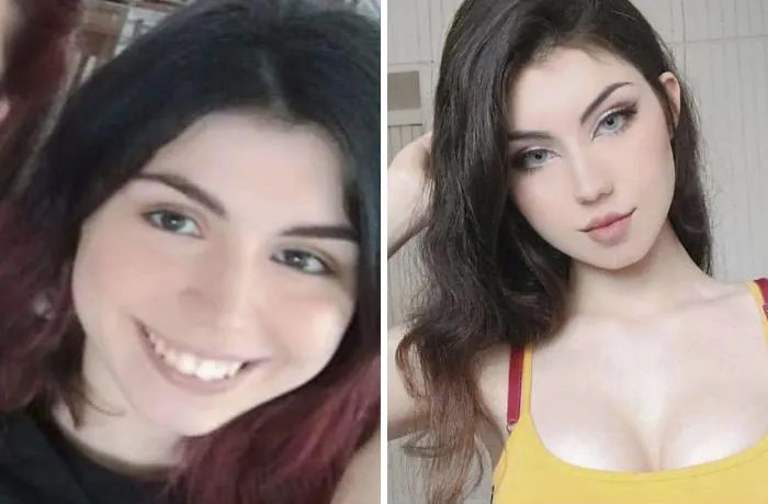 Same Girl I Posted Before, She’s Actually Nearly At 2 Million Followers And Will Block Anyone Who Claims Photoshop