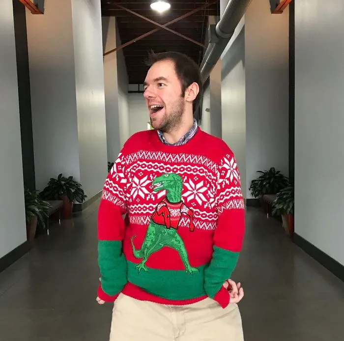 Most Long-Sleeves Are Longer Than My Arms Due To A Disability, So I Wore An Appropriate Sweater