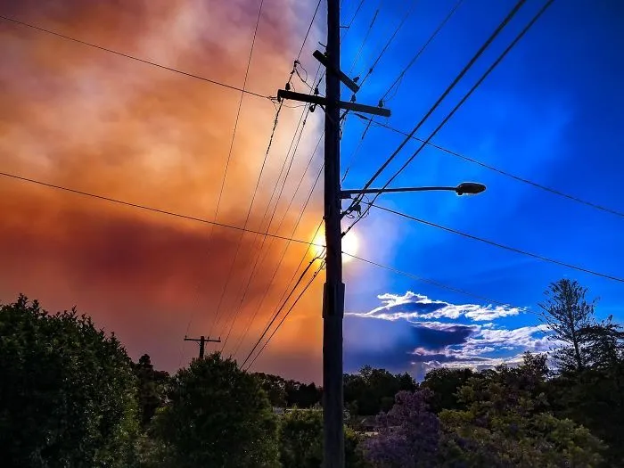 El humo expandiéndose por mi barrio