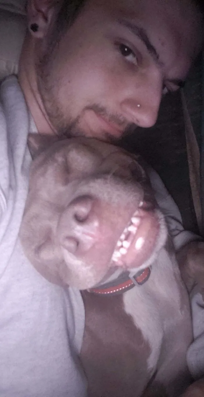 Cuando adopté a Icarus, esperaba gustarle y que fuera cariñoso. Deseo cumplido