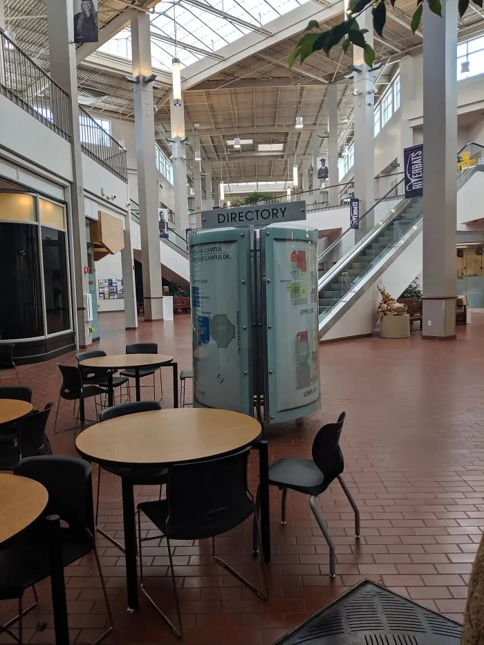 My College Used To Be A Shopping Mall