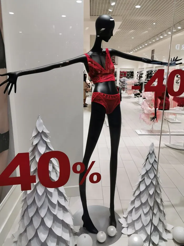Un maniquí muy realista