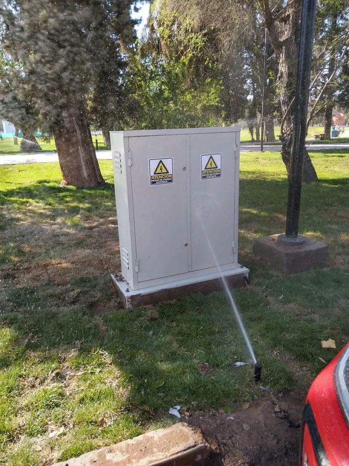 I Hope The Electrician Knows The Sprinklers Schedule