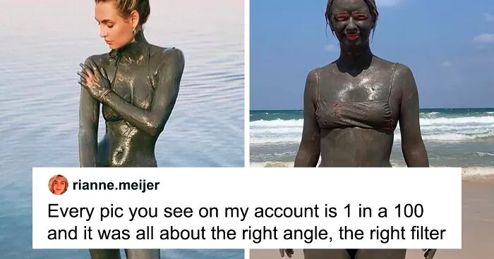 Woman Has Nothing To Hide, Reveals How Fake Her Instagram Photos Really Are (30 Pics)